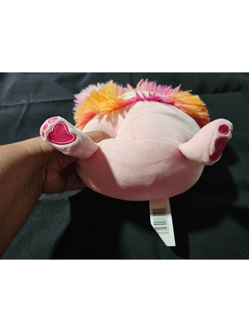 2023 Squishmallows Caparinne The Rainbow Pink Bigfoot Sasquatch Yeti 8" So Soft - Picture 2 of 10